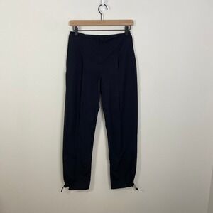 Lululemon Women's 26 Zip Pleated Cropped Pants Woven Business Casual Career